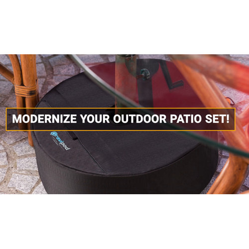 Gravipod 18" Round Umbrella Base Weight Bag Up to 85 lbs. & Reviews